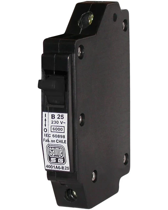 INTERRUPTOR AUTOMATICO 25 A, CURVA B