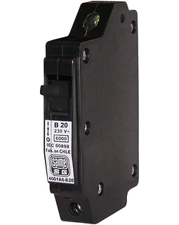 INTERRUPTOR AUTOMATICO 20 A, CURVA B