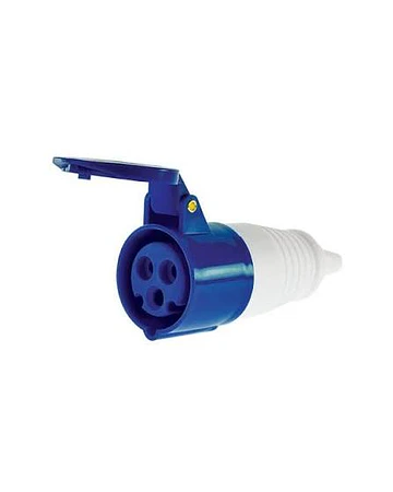 ENCHUFE INDUSTRIAL HEMBRA VOLANTE 16 AM. 2P+T