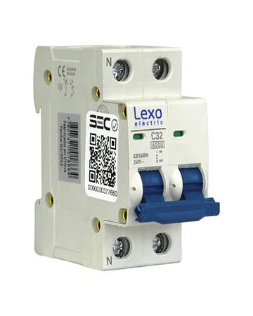 INTERRUPTOR AUTOMATICO 2x20A 6KA CURVA C RX3