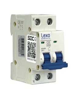 AUTOMATICO LEXO 6KA C 1P + N32 A 5430032