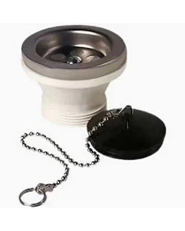 DESAGUE LAVAMANO PLASTICO CON TUBO 1.1/4