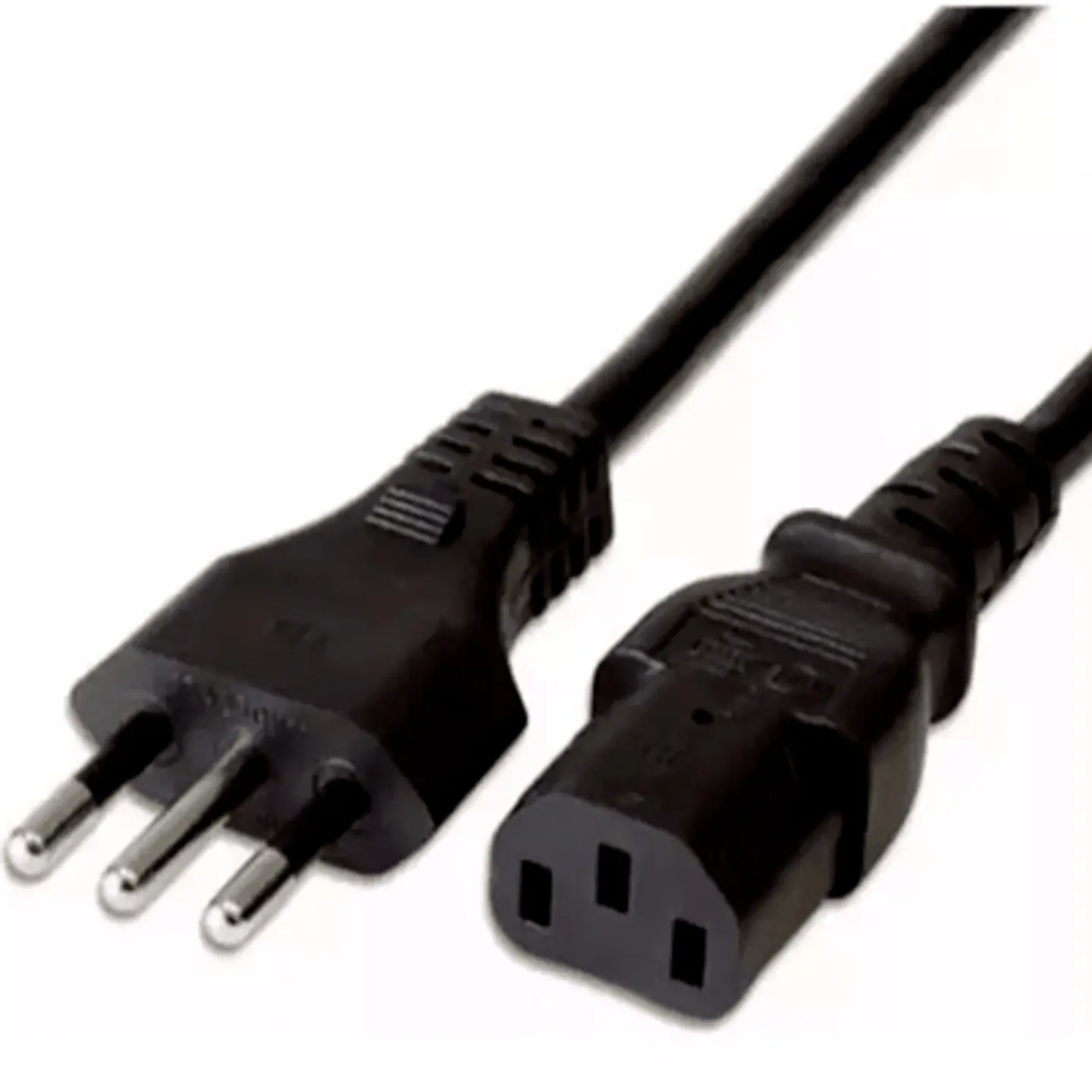 CABLE DE PODER DBLUE 1.8M – 3 PIN PLUG, COMPATIBLE IEC 13, 250V 1