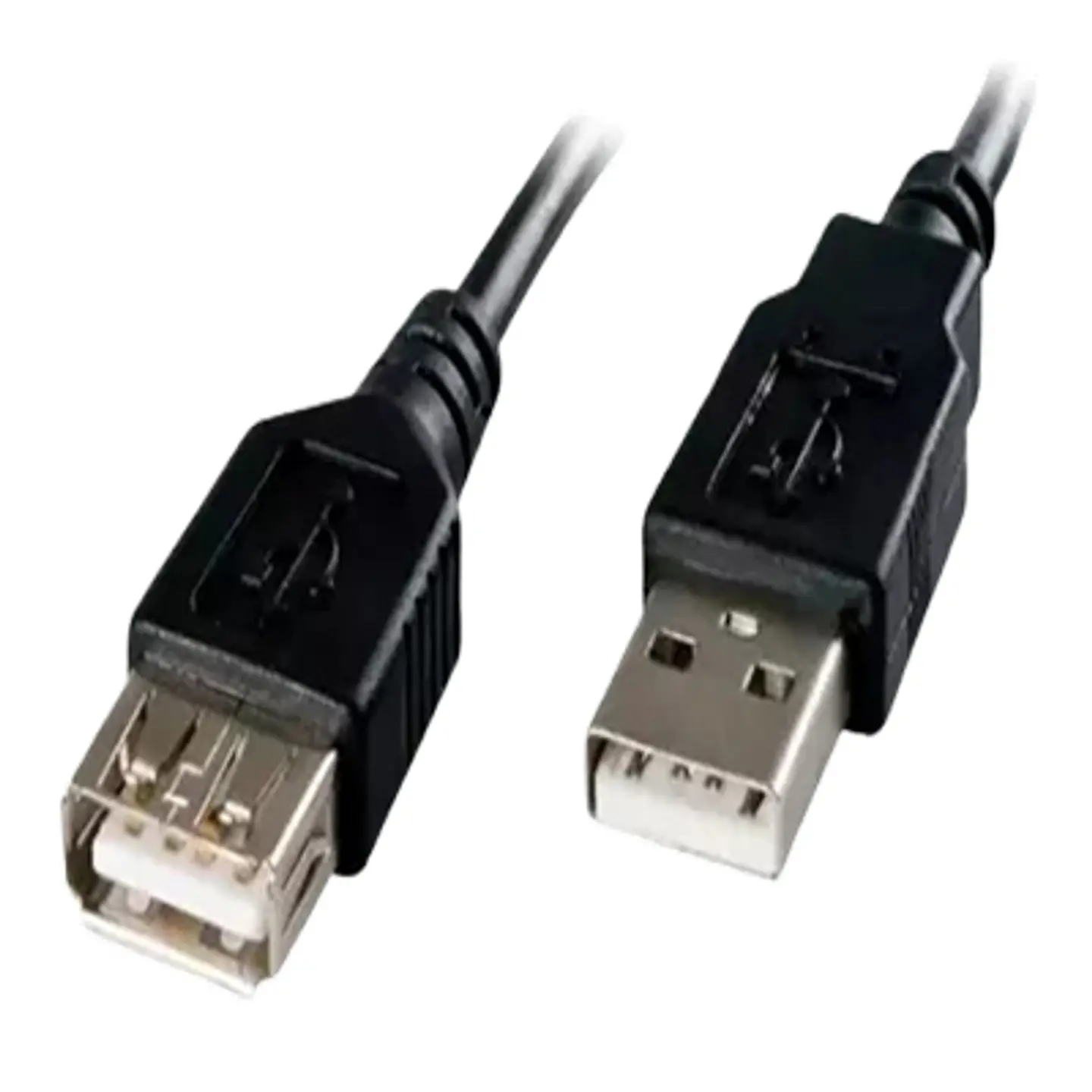 CABLE USB 2.0 EXTENSIÓN 2M – CONECTORES MACHO Y HEMBRA 1