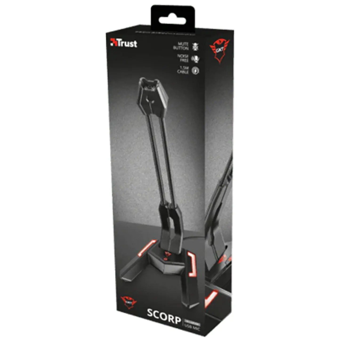 MICRÓFONO USB TRUST GXT 210 – CONDENSADOR, PS5/PC, BRAZO FLEXIBLE 2