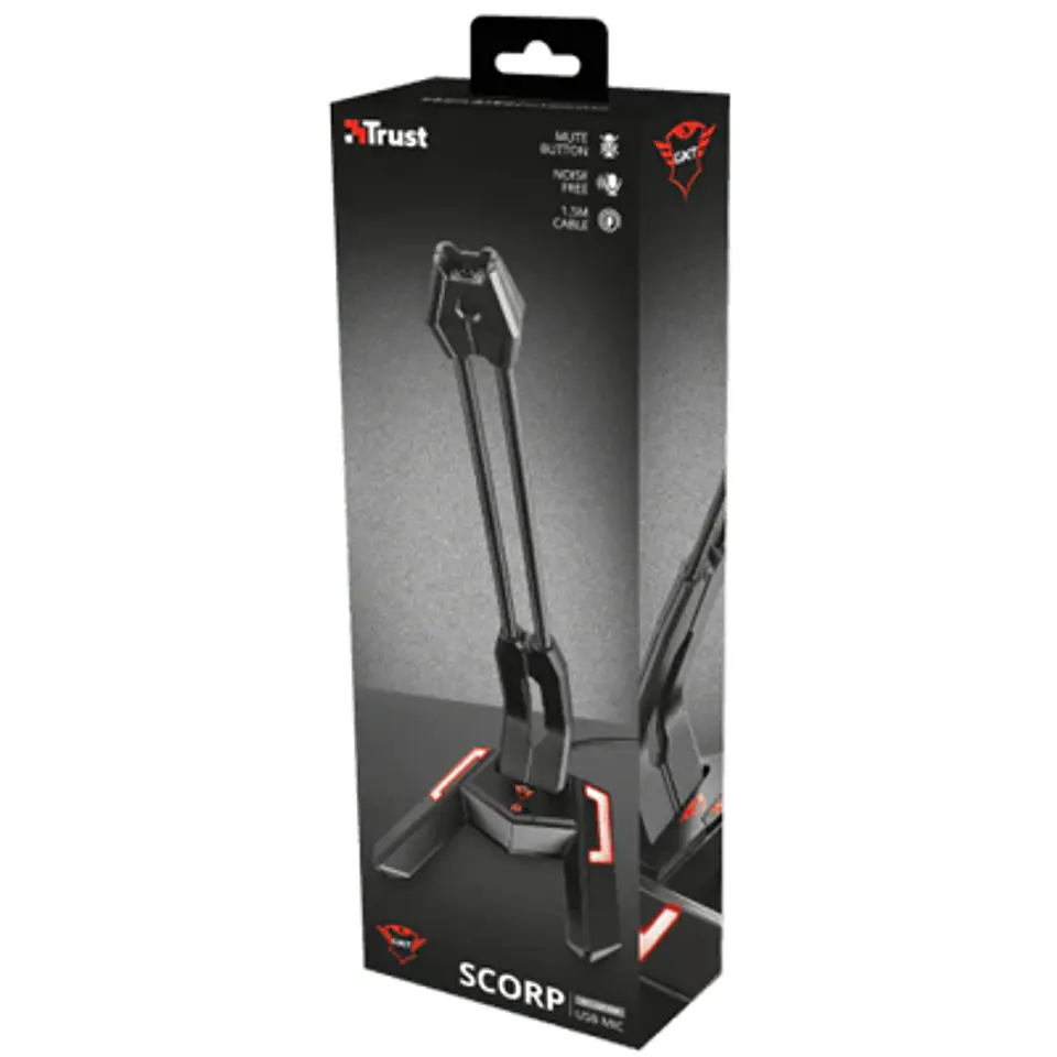 MICRÓFONO USB TRUST GXT 210 – CONDENSADOR, PS5/PC, BRAZO FLEXIBLE 2