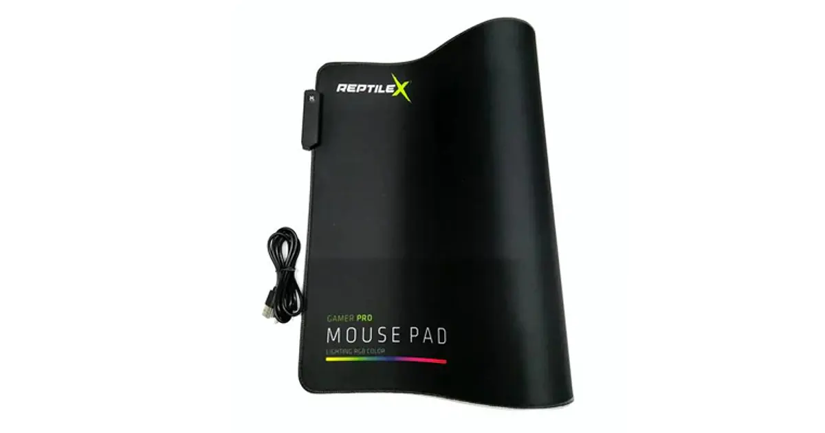 Mouse Pad Reptilex Gamer XL - 40x90Cm, Antideslizante USB