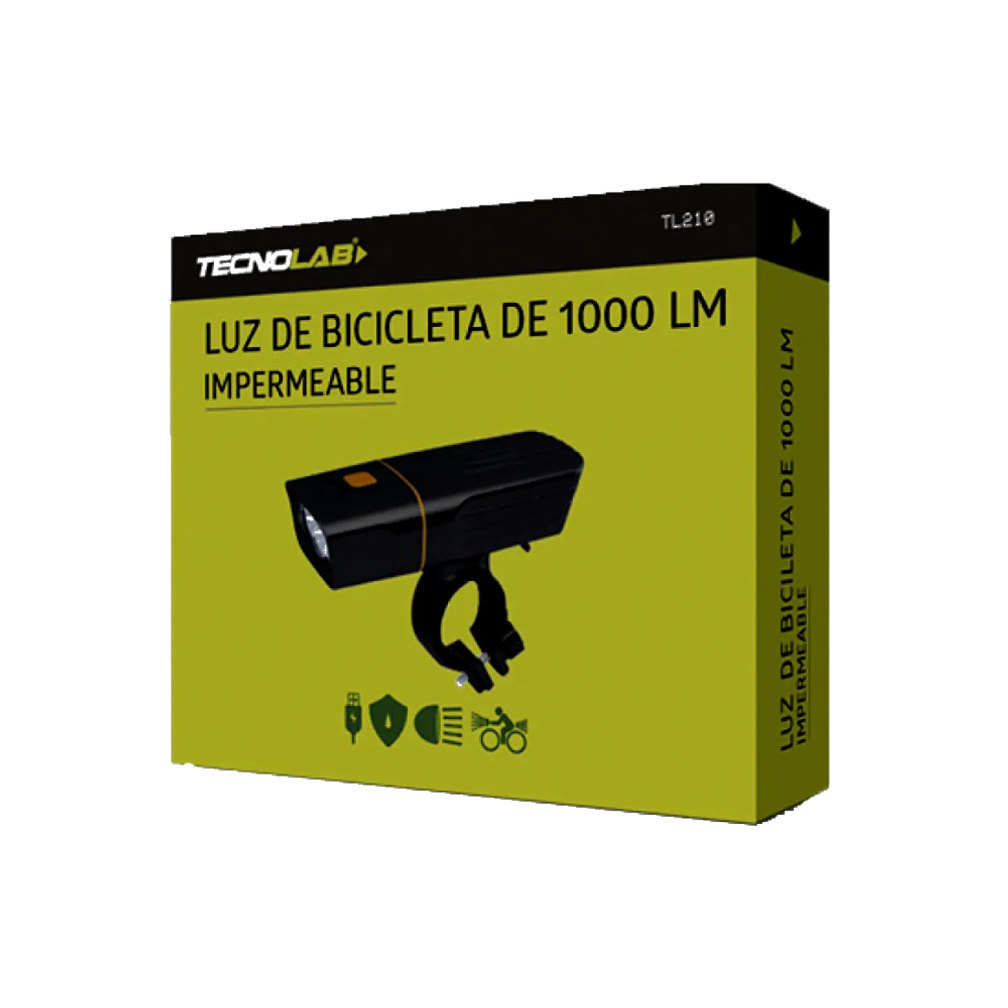 LUZ RECARGABLE IMPERMEABLE PARA BICICLETA TL210 4