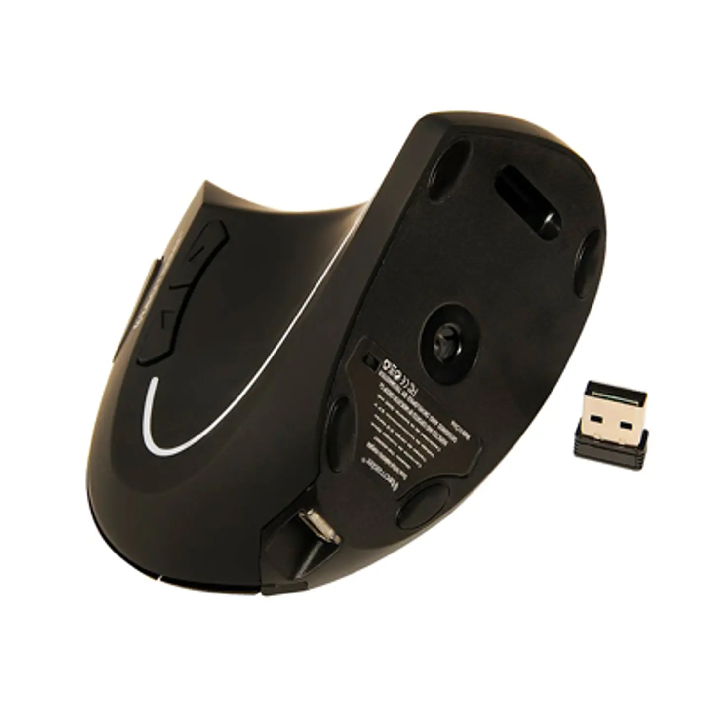 MOUSE VERTICAL TECMASTER – ERGONÓMICO, RECARGABLE, 1600DPI, 6 BOTONES 3
