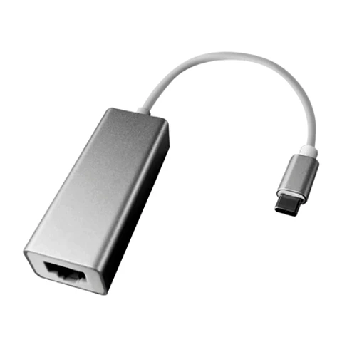 ADAPTADOR TIPO C A ETHERNET RJ45 1000MBPS – PC/MAC, COMPACTO