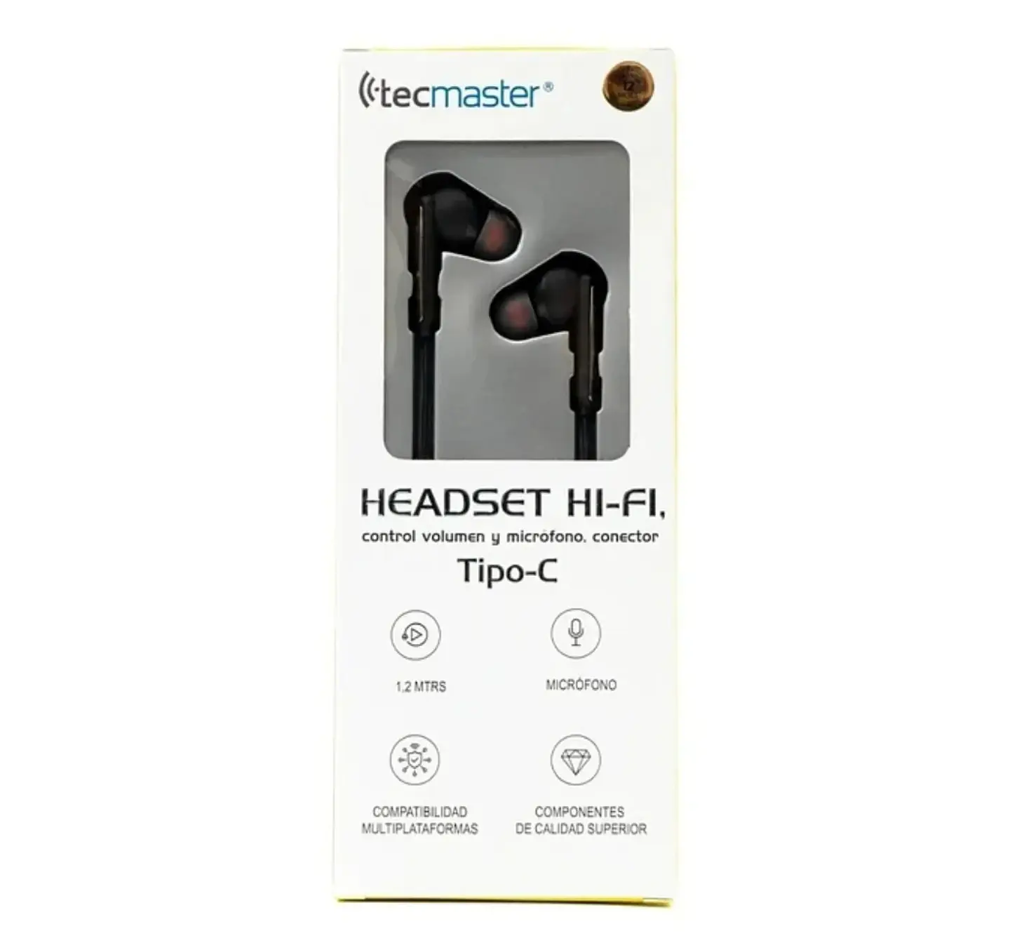 Audífonos Hi-Fi Tipo C TM-300517 – Estéreo y Micrófono 2