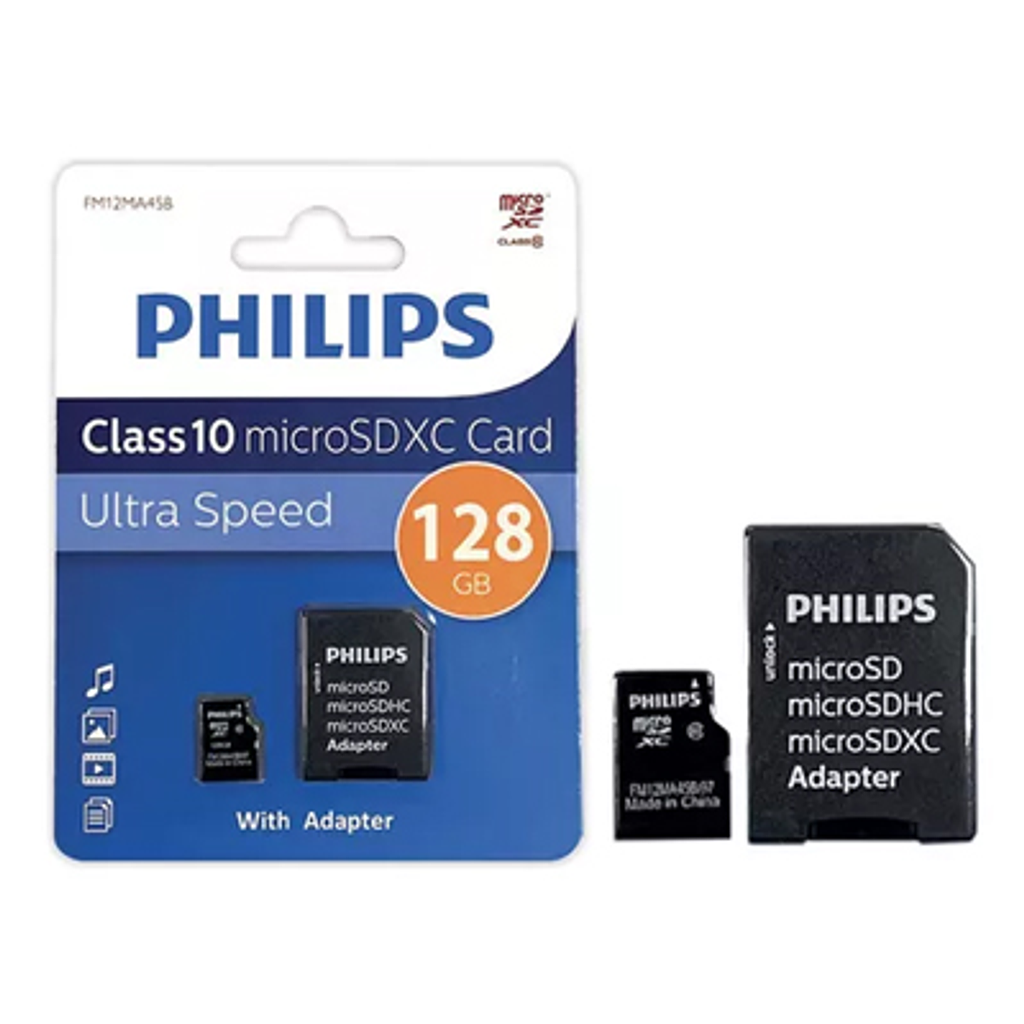 MEMORIA MICROSD PHILIPS 128GB XC – ALMACENAMIENTO RÁPIDO Y SEGURO