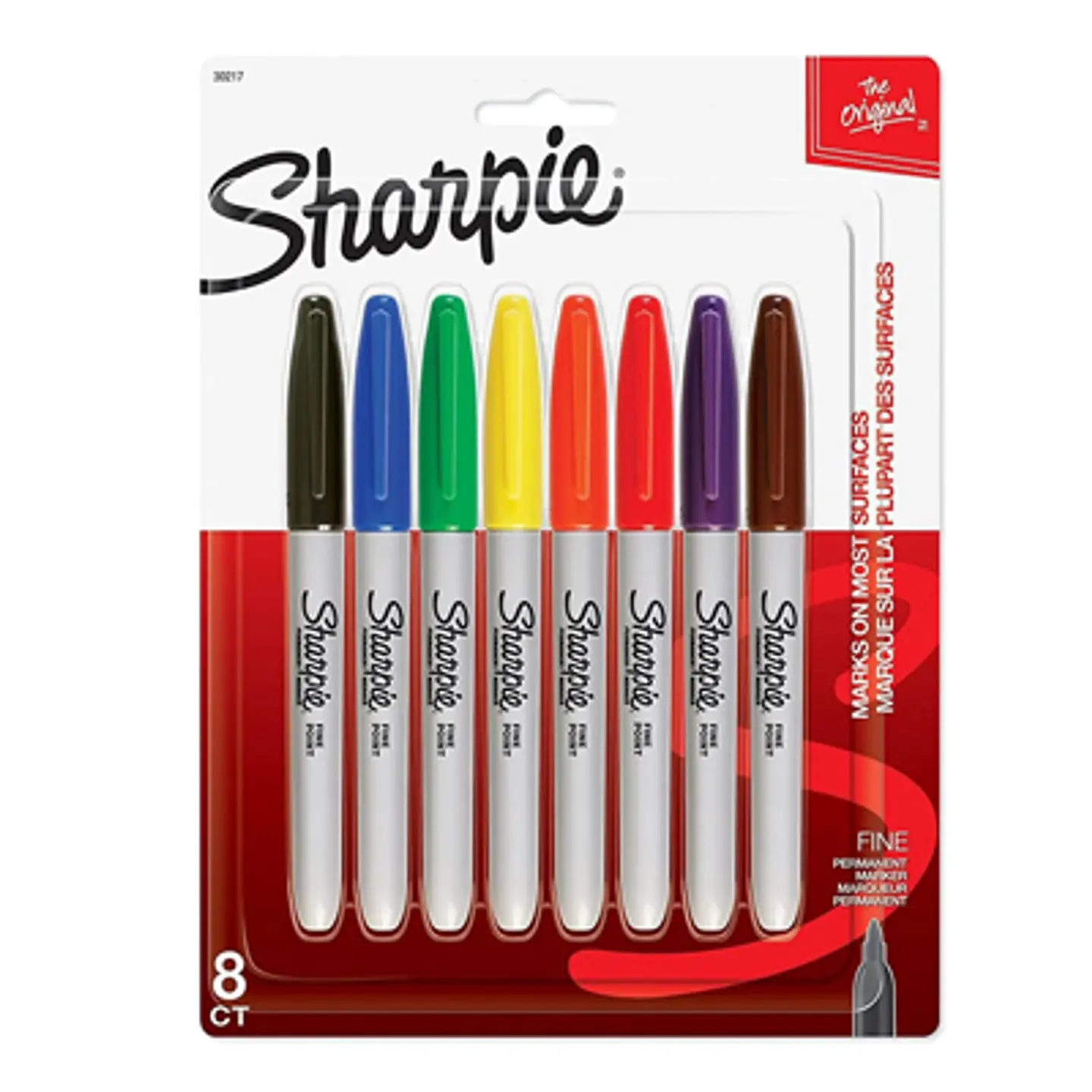 MARCADOR SHARPIE MULTIUSO – SET DE 8 COLORES PERMANENTES Y VIVOS 1