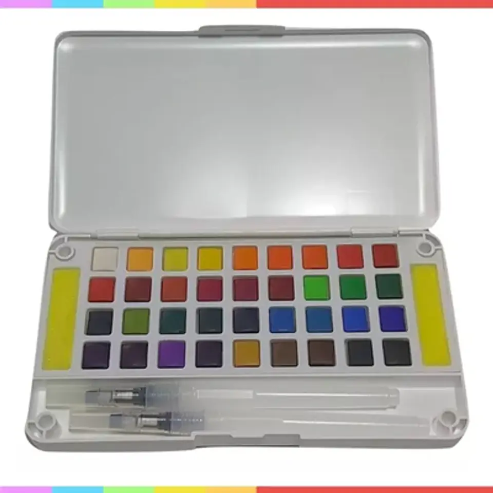 ACUARELA POINTER 36 COLORES – INCLUYE 2 AQUA BRUSH Y MEZCLADOR 2