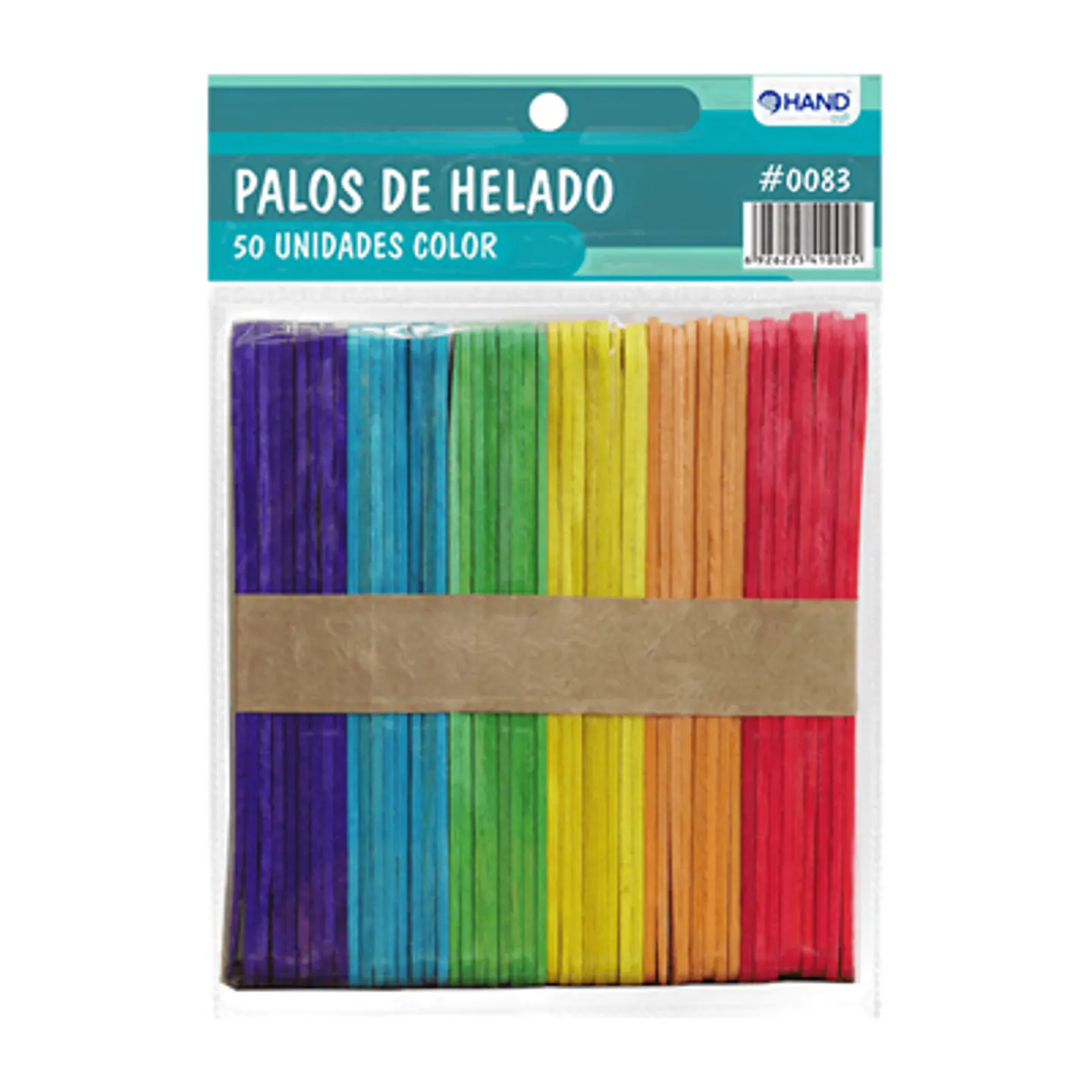 PALITO DE HELADO COLOR 50 U. 1