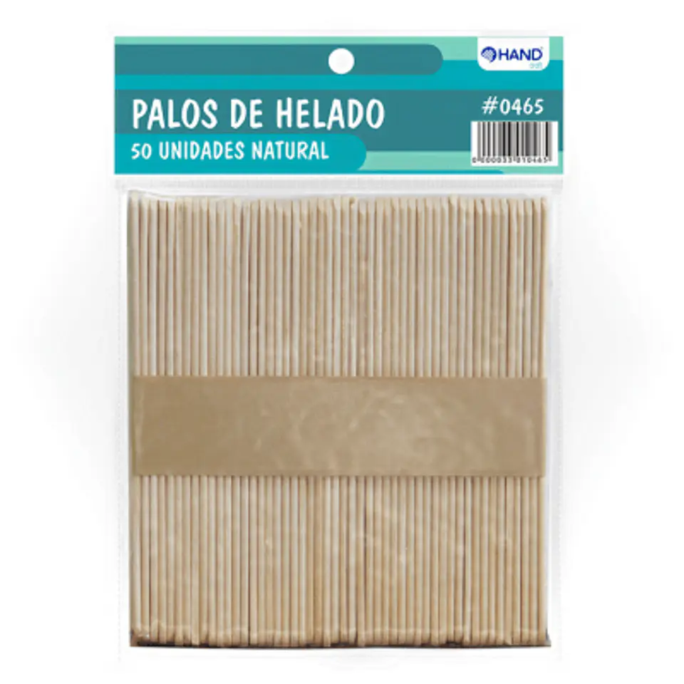 PALOS DE HELADO NATURAL 50 U 1