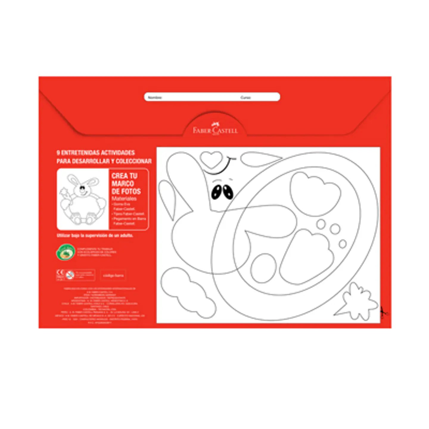 CARPETA GOMA EVA FABER-CASTELL – CREATIVIDAD Y MANUALIDADES 2