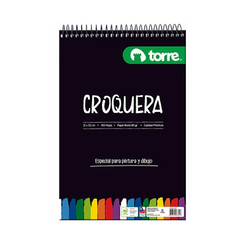 CROQUERA TORRE 21X32 – CREATIVIDAD SIN LÍMITES EN CADA HOJA