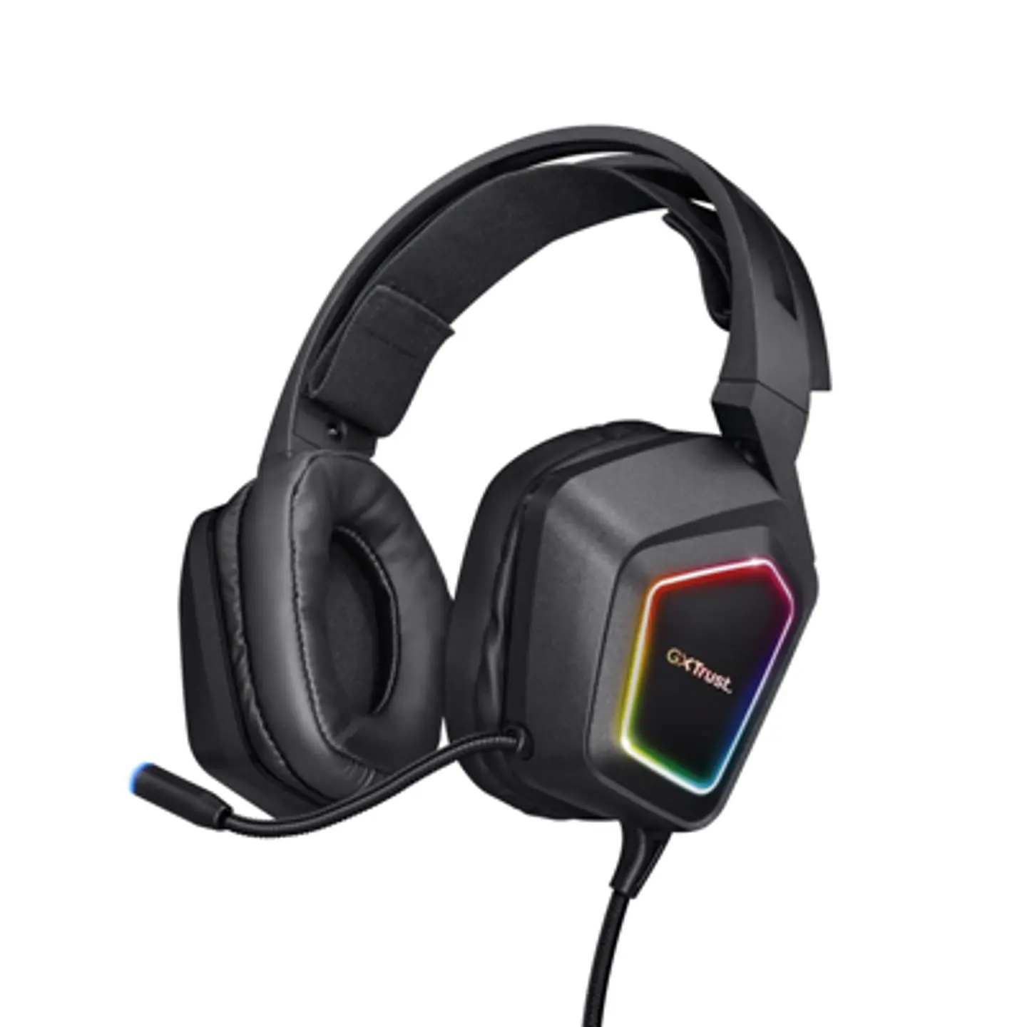 AUDÍFONOS GAMER TRUST GXT 450 BLIZZ RGB 7.1 SURROUND 2
