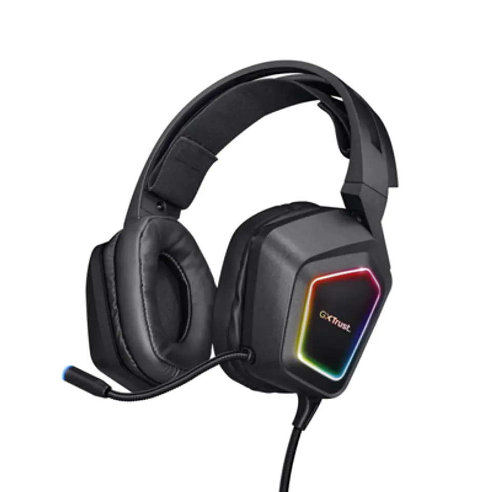 AUDÍFONOS GAMER TRUST GXT 450 BLIZZ RGB 7.1 SURROUND 2