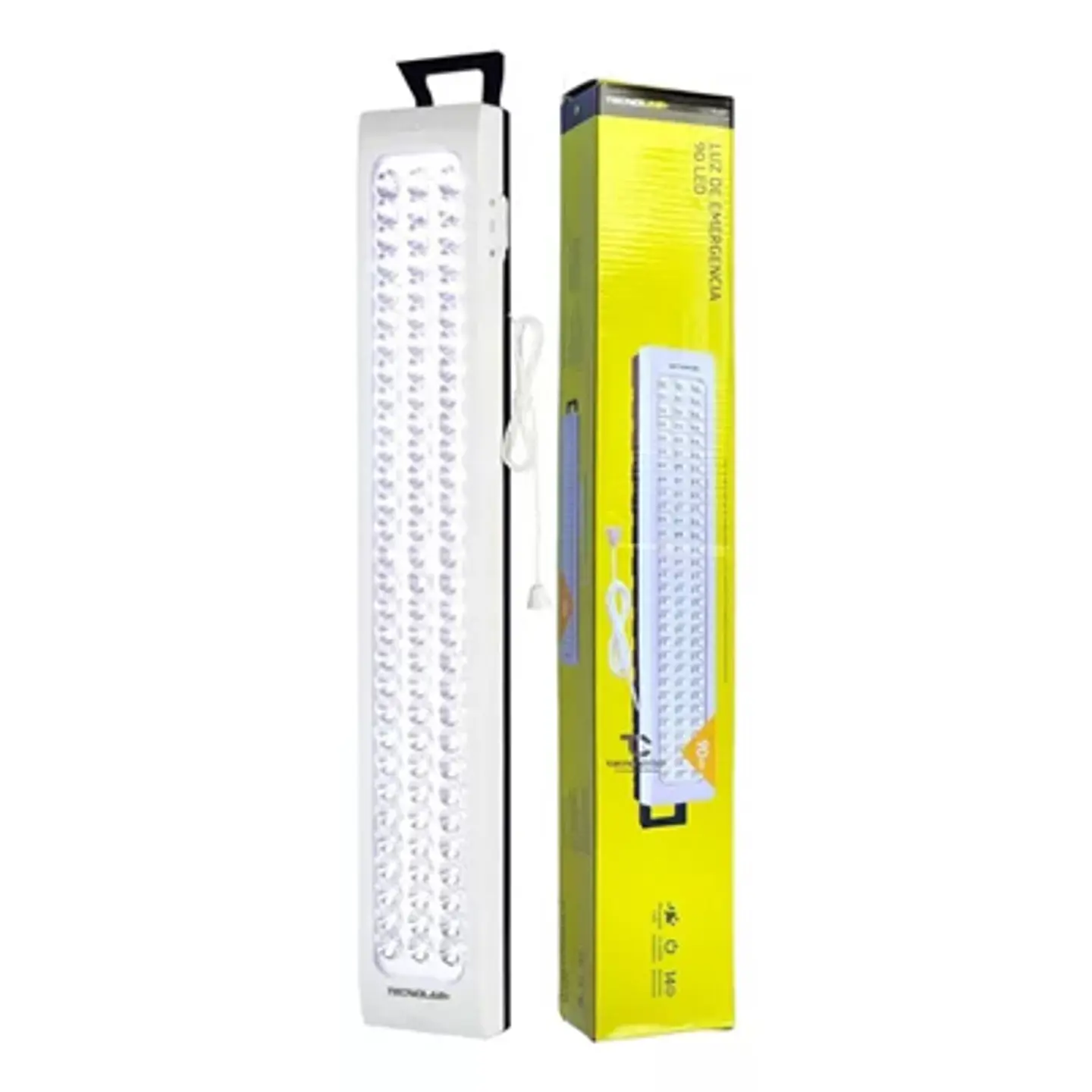 LÁMPARA DE EMERGENCIA 120 LED RECARGABLE: LUZ INTENSA Y SEGURA 1