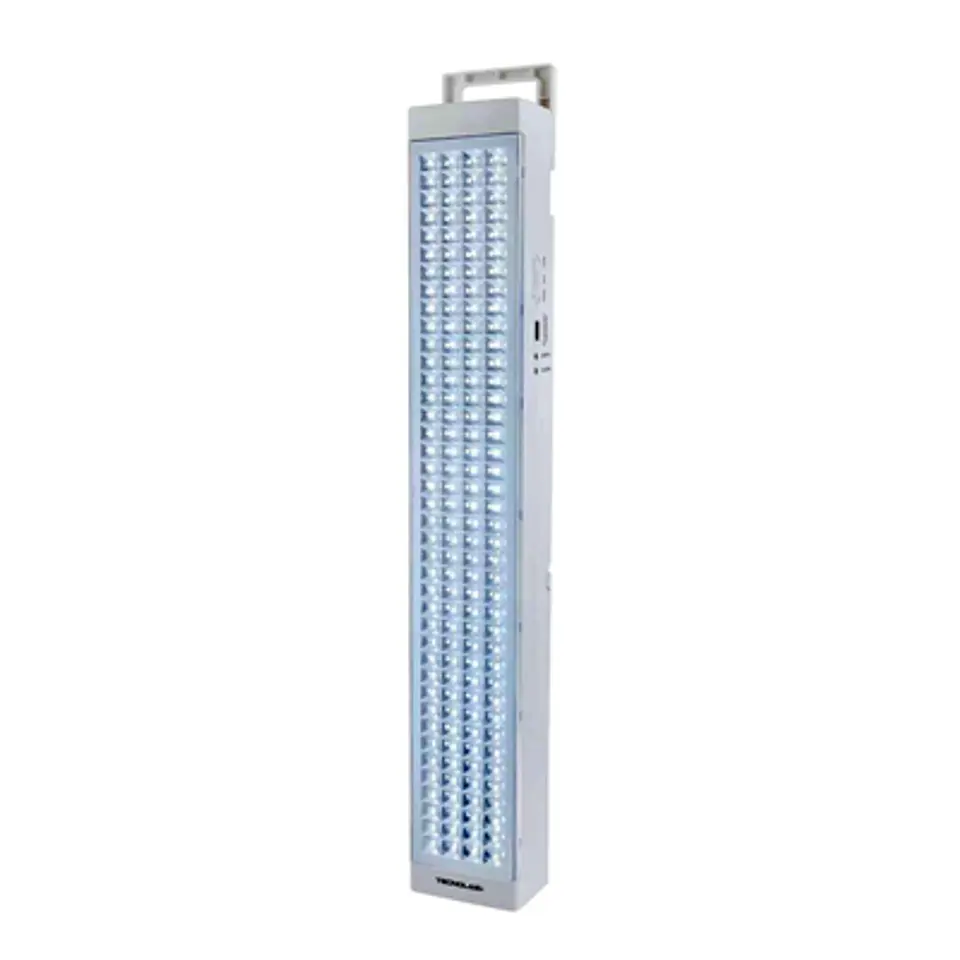 LÁMPARA DE EMERGENCIA 160 LED RECARGABLE: LUZ DE ALTA POTENCIA 2