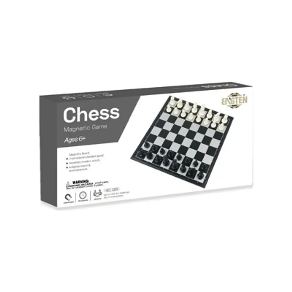 TABLERO DE AJEDREZ CON PIEZAS MAGNÉTICAS: JUEGO DE ESTRATEGIA 2