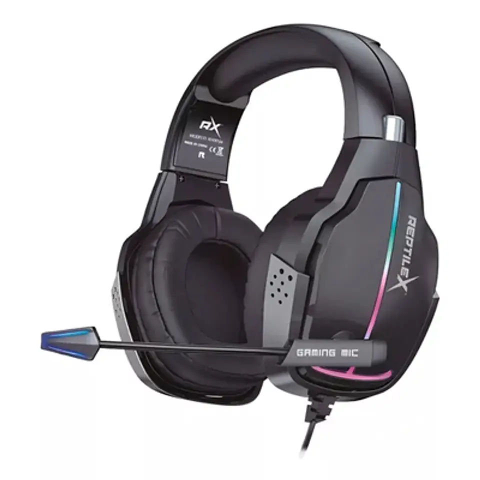 HEADSET PLATINIUM GAMER REPTILEX: SONIDO PRO PARA GAMERS 2