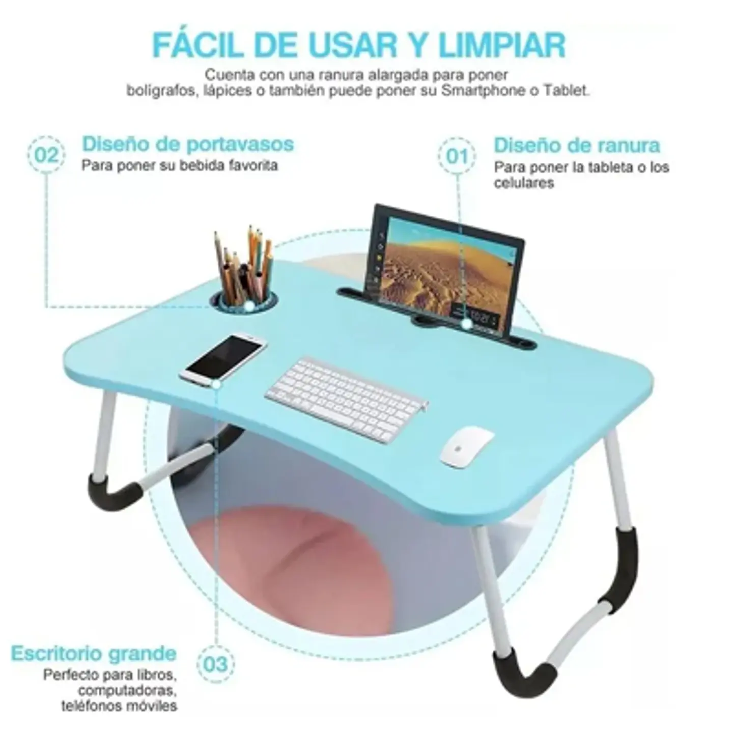 MESA PLEGABLE CAMA/SILLÓN HIPERASIA: PRÁCTICA Y MULTIFUNCIONAL 1
