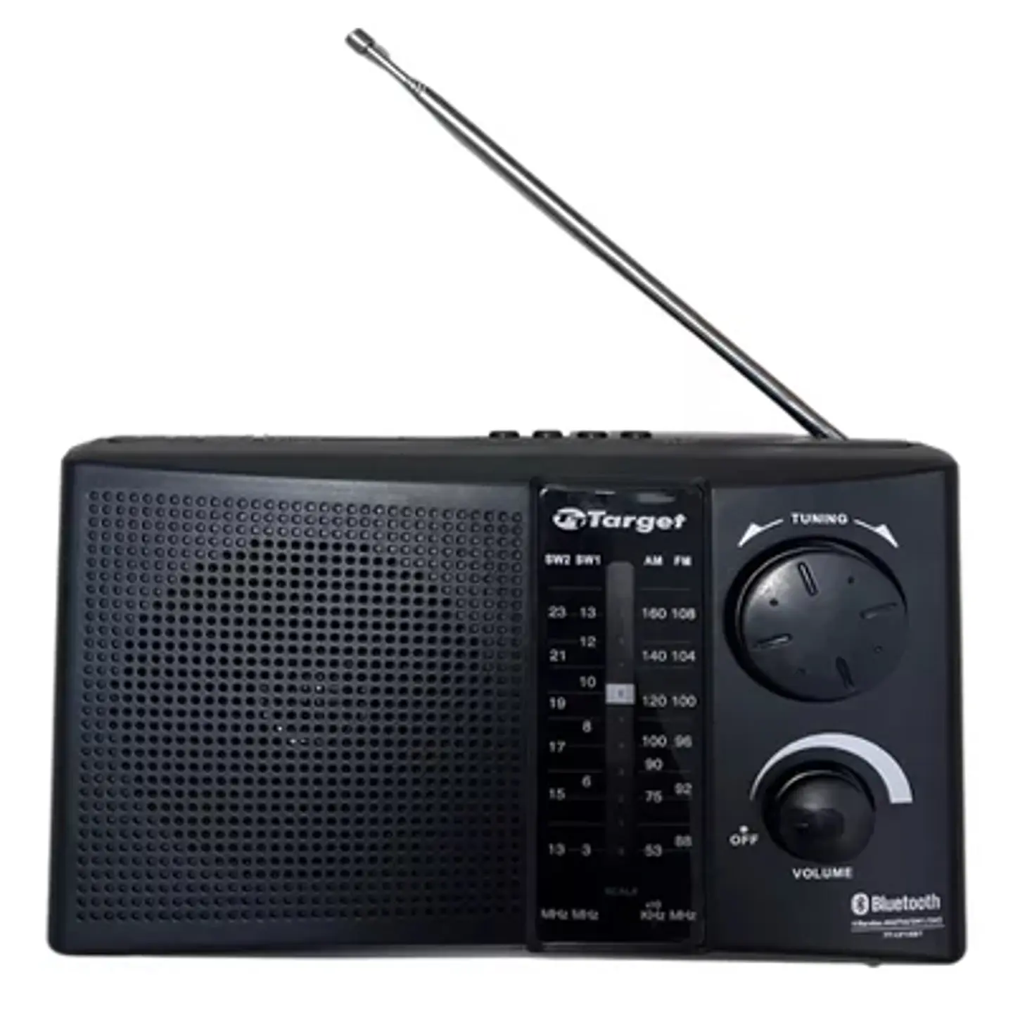 RADIO PORTÁTIL BLUETOOTH TARGET: VERSATILIDAD Y SONIDO POTENTE 2