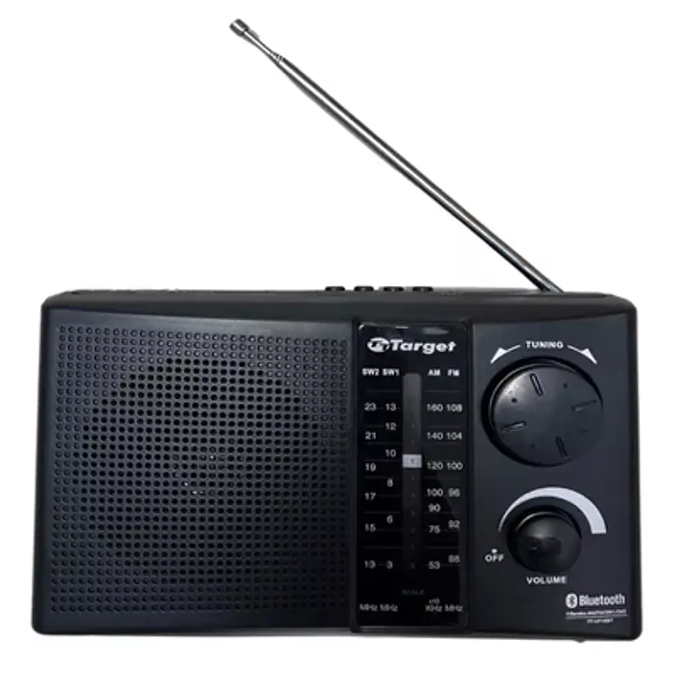 RADIO PORTÁTIL BLUETOOTH TARGET: VERSATILIDAD Y SONIDO POTENTE 2