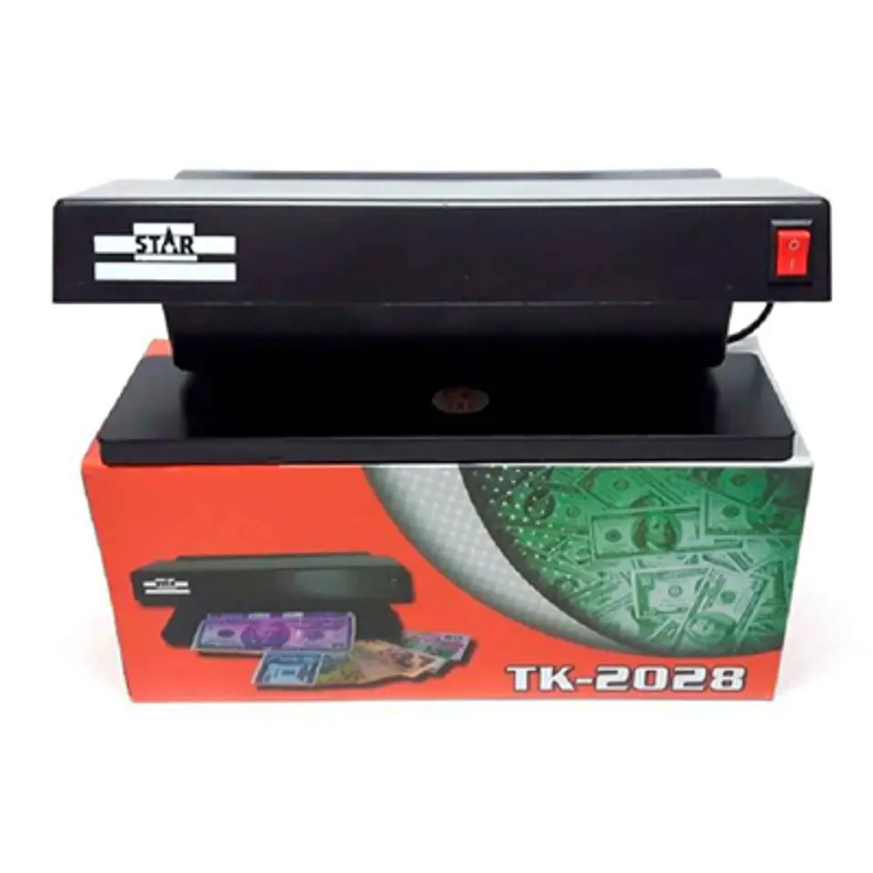 DETECTOR DE BILLETES TK-2028: SEGURIDAD Y PRECISIÓN UV 1