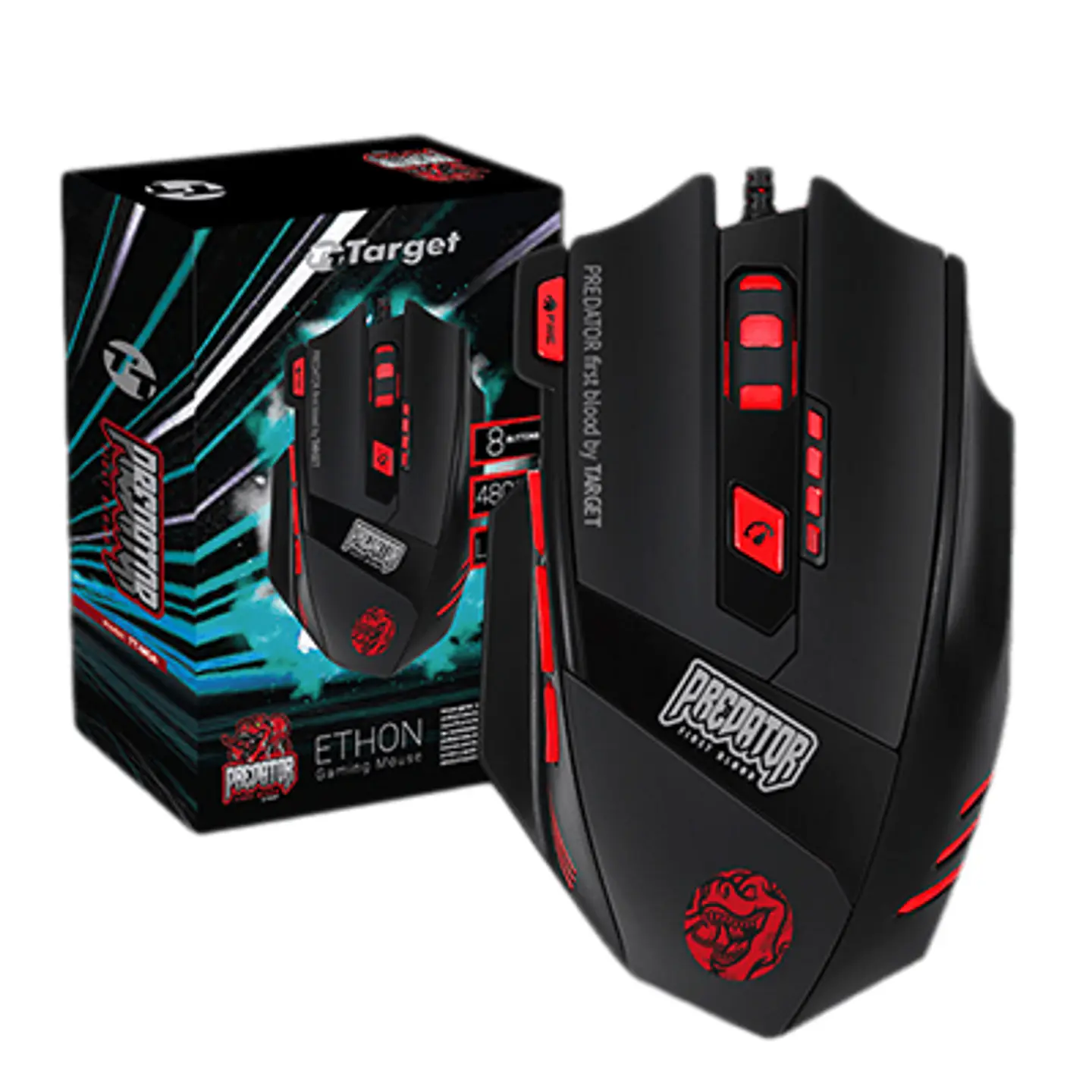 MOUSE TARGET GAMER ETHON USB: PRECISIÓN Y PERSONALIZACIÓN RGB 1