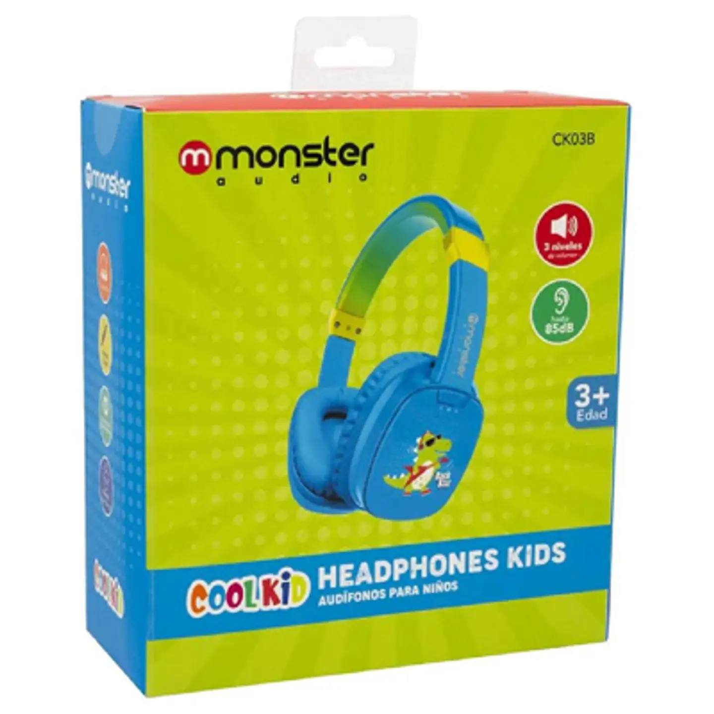 AUDÍFONOS MONSTER KIDS: DISEÑO SEGURO Y SONIDO PARA NIÑOS 2