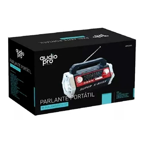PARLANTE RETRO BLUETOOTH RECARGABLE: ESTILO Y SONIDO PORTÁTIL