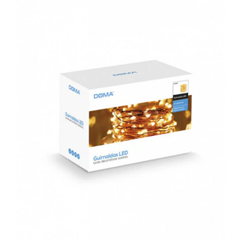 GUIRNALDA LED IMPERMEABLE DOMA: ILUMINA TU JARDÍN CON ESTILO