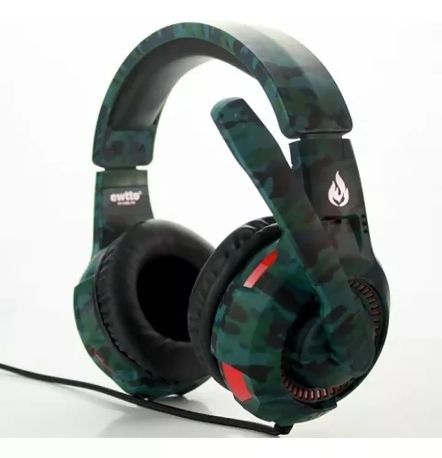 HEADSET GAMER EWTTO: SONIDO ENVOLVENTE Y DISEÑO CAMUFLAJE 2