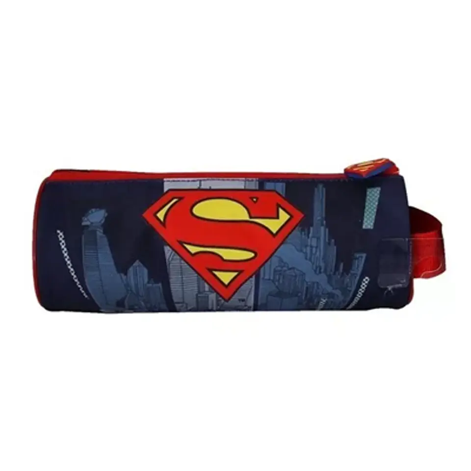 ESTUCHE TUBULAR SUPERMAN: DISEÑO ORIGINAL Y GRAN CAPACIDAD 1