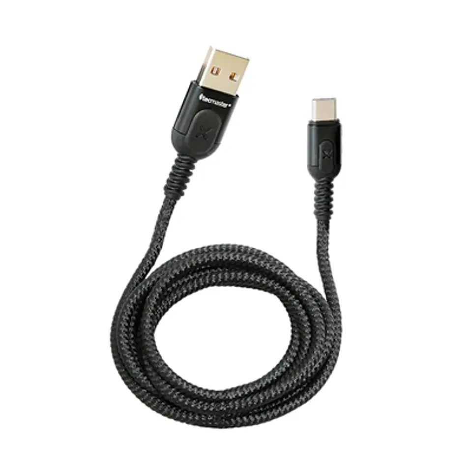 CABLE TIPO C A USB 1.2M TECMASTER: RGB, RÁPIDO Y RESISTENTE 2