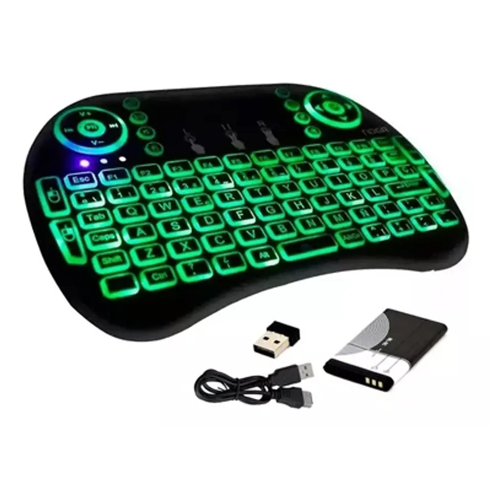 MINI TECLADO WIRELESS RGB TOUCHPAD PARA TV Y PC 2