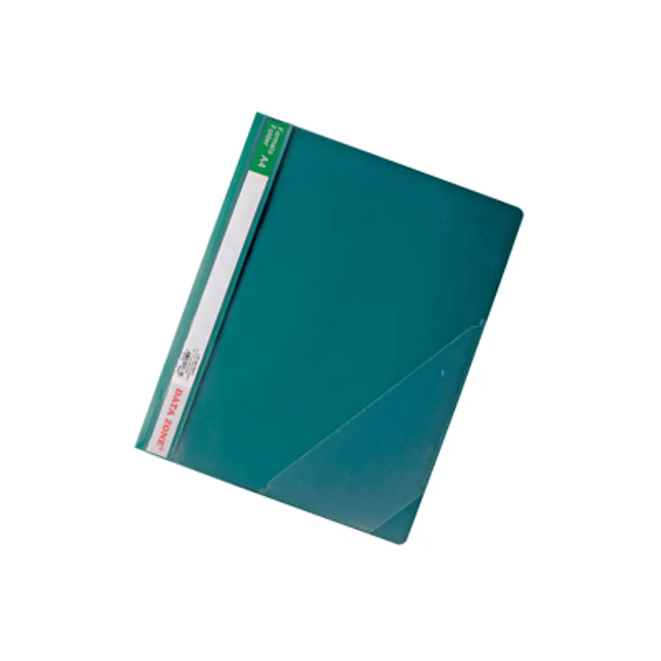 CARPETA VINIL A4 DATA ZONE VERDE, DURABLE Y PIGMENTADA 1