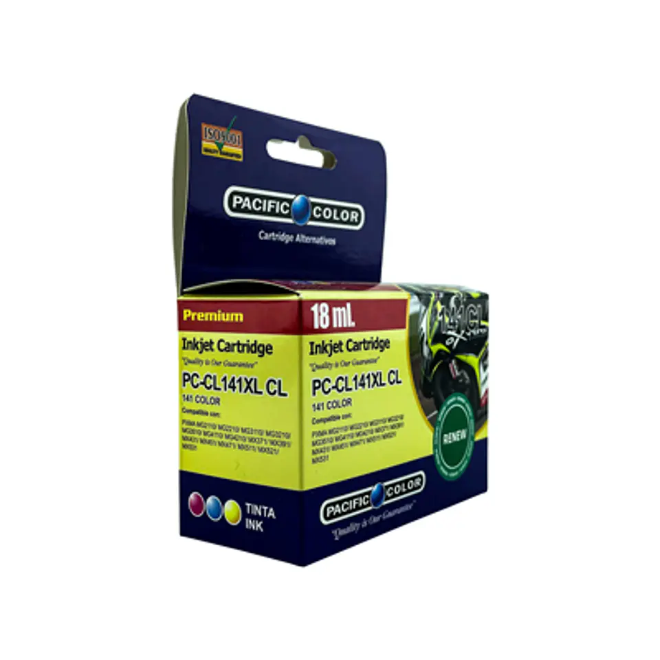 CARTRIDGE CANON CL-141 XL TRICOLOR PACIFIC COLOR 18ML 1