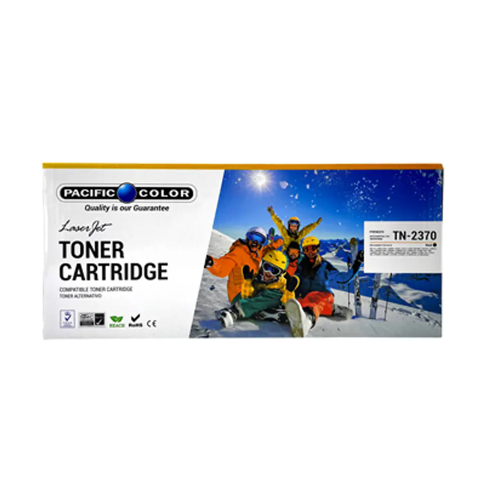 TONER BROTHER TN-2370/TN-660 NEGRO PACIFIC COLOR ALTA CALIDAD 2
