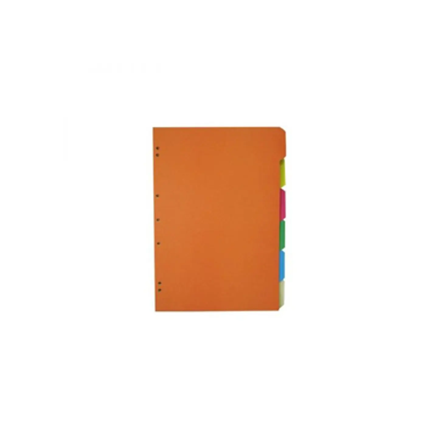 SEPARADOR HALLEY OPACO OFICIO 6 DIVISIONES COLOR SURTIDO 1