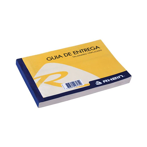 FORMULARIO RHEIN GUÍA DE ENTREGA TRIPLICADA 50 HOJAS