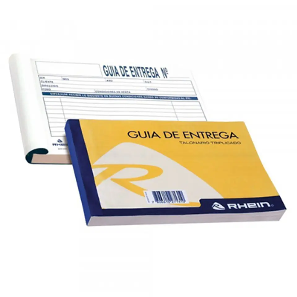 FORMULARIO RHEIN GUÍA DE ENTREGA TRIPLICADA 50 HOJAS 2