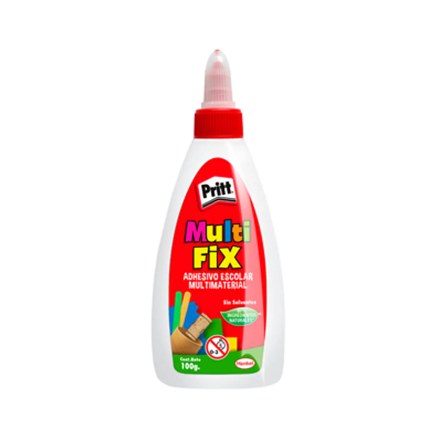 SILICONA COLA PRITT MULTIFIX 100G ADHESIVO ESCOLAR SIN SOLVENTES 1