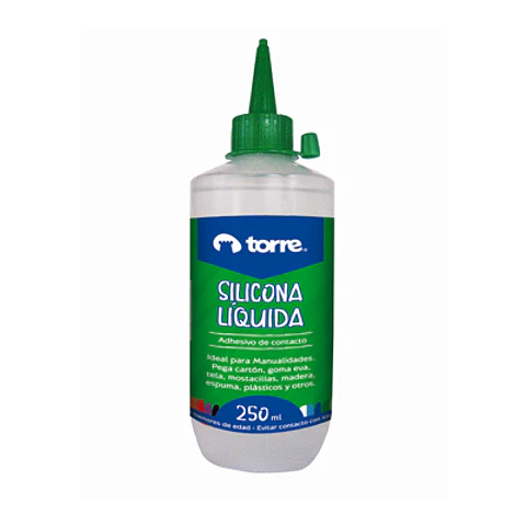 SILICONA LÍQUIDA TORRE IMAGIA 250 ML, ADHERENCIA Y PRECISIÓN