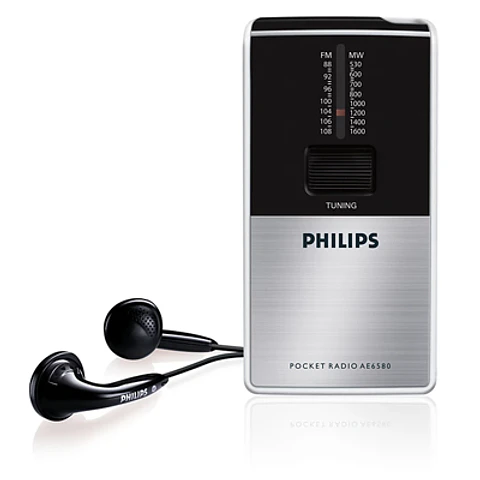 RADIO PHILIPS AE6580 ESTÉREO CON AURICULARES