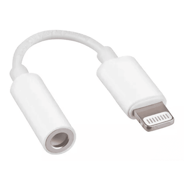 ADAPTADOR LIGHTNING A PLUG 3.5 MM AUDIO DE CALIDAD